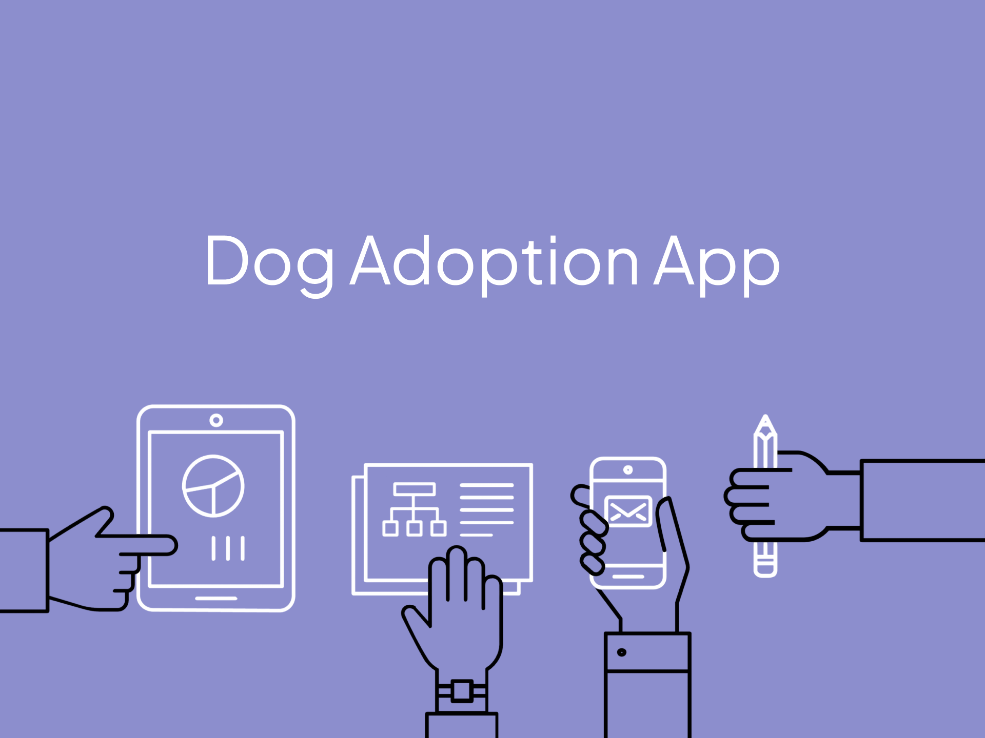 Screenshot of the Dog Adoption research